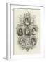 L E Landon, Mrs Opie, Hannah More, Lady Blessington, M R Mitford, Mrs Norton-null-Framed Giclee Print