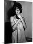 L'eau a la bouche by Jacques Doniol Valcroze with Bernadette Lafont, 1960 (b/w photo)-null-Mounted Photo