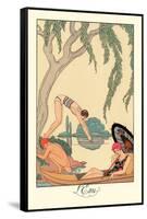 L'Eau-Georges Barbier-Framed Stretched Canvas