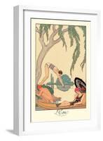 L'Eau-Georges Barbier-Framed Art Print