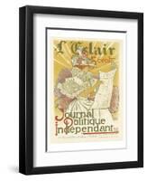 L'Eclair, Journal Politique Independent-H^ Thomas-Framed Art Print