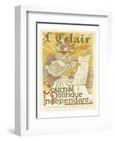 L'Eclair, Journal Politique Independent-H^ Thomas-Framed Art Print