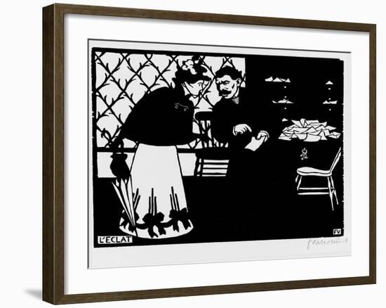 L'Eclat, 1898-Félix Vallotton-Framed Giclee Print