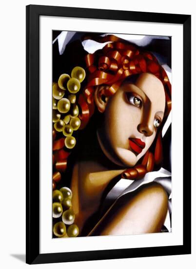 L'Eclat-Tamara de Lempicka-Framed Art Print