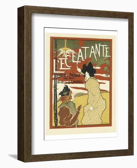 L'Eclatante Lampe A Petrole Sans Meche-Manuel Robbe-Framed Art Print