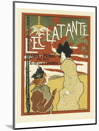 L'Eclatante Lampe A Petrole Sans Meche-Manuel Robbe-Mounted Art Print