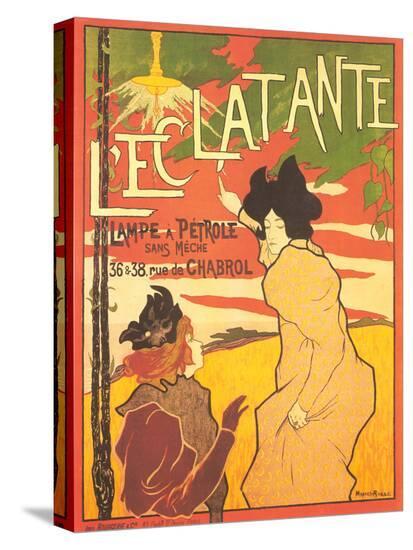 L Eclatante Poster-Found Image Press-Stretched Canvas