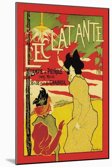 L'Eclatante, The Brilliant Lamp-Manuel Robbe-Mounted Art Print