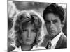 L'eclipse by Michelangelo Antonioni with Alain Delon and Monica Vitti, 1962 (b/w photo)-null-Mounted Photo