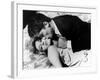 L'eclipse by Michelangelo Antonioni with Alain Delon and Monica Vitti, 1962 (b/w photo)-null-Framed Photo