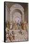 L'Ecole d'Ath?s-Raffaello Sanzio-Framed Stretched Canvas