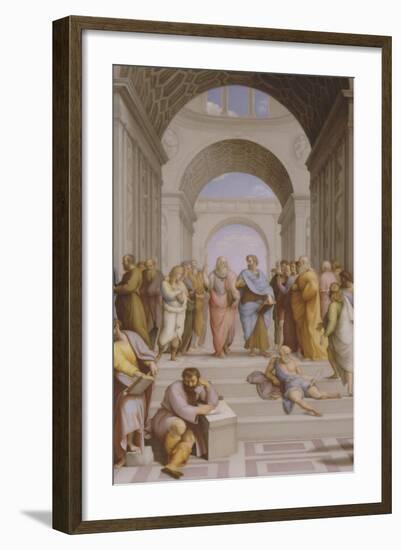 L'Ecole d'Ath?s-Raffaello Sanzio-Framed Giclee Print