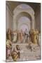 L'Ecole d'Ath?s-Raffaello Sanzio-Mounted Giclee Print