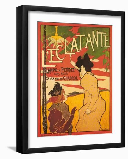 L'Ectalante-null-Framed Art Print