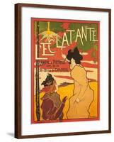 L'Ectalante-null-Framed Art Print