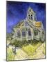 L'Eglise d'Auvers-sur-Oise-Vincent van Gogh-Mounted Giclee Print