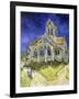 L'Eglise d'Auvers-sur-Oise-Vincent van Gogh-Framed Giclee Print