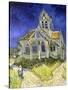 L'Eglise d'Auvers-sur-Oise-Vincent van Gogh-Stretched Canvas