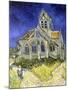 L'Eglise d'Auvers-sur-Oise-Vincent van Gogh-Mounted Giclee Print