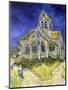 L'Eglise d'Auvers-sur-Oise-Vincent van Gogh-Mounted Giclee Print