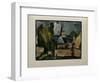 L'Eglise de Bougival, 1913-Maurice De Vlaminck-Framed Collectable Print