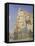 L'Eglise de Moret (Le soir)-Alfred Sisley-Framed Stretched Canvas