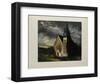 L'Eglise de Saint Lubin, 1934-Maurice De Vlaminck-Framed Collectable Print