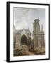 L'église des Feuillants en démolition-Hubert Robert-Framed Giclee Print