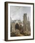 L'église des Feuillants en démolition-Hubert Robert-Framed Giclee Print