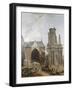 L'église des Feuillants en démolition-Hubert Robert-Framed Giclee Print