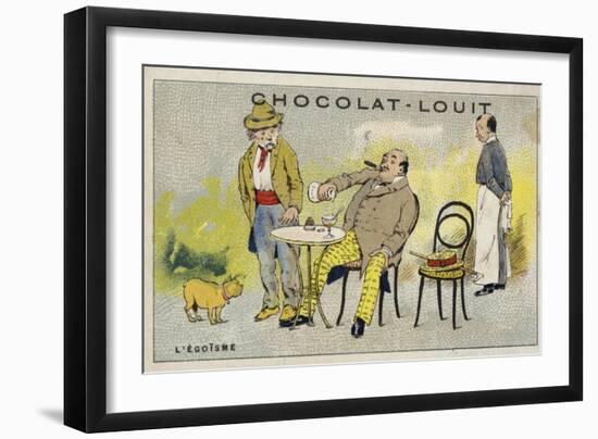 L'Egoisme-null-Framed Giclee Print