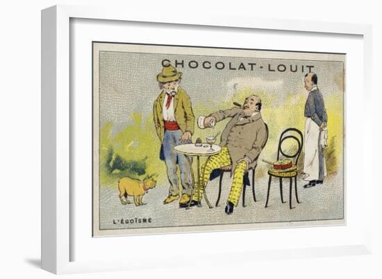 L'Egoisme-null-Framed Giclee Print