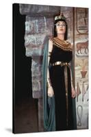 L'egyptien (THE EGYPTIAN) by Michael Curtiz with Gene Tierney, 1954 (photo)-null-Stretched Canvas