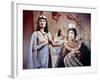 L'egyptien (THE EGYPTIAN) by Michael Curtiz with Gene Tierney and Judith Evelyn, 1954 (photo)-null-Framed Photo