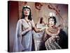 L'egyptien (THE EGYPTIAN) by Michael Curtiz with Gene Tierney and Judith Evelyn, 1954 (photo)-null-Stretched Canvas