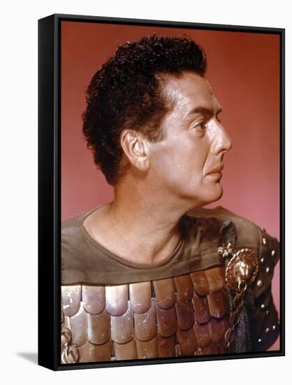 L'egyptien (THE EGYPTIAN) by Michael Curtiz with Victor Mature, 1954 (photo)-null-Framed Stretched Canvas