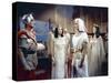 L'egyptien (THE EGYPTIAN) by Michael Curtiz with Victor Mature, Gene Tierney and Michael Wilding, 1-null-Stretched Canvas