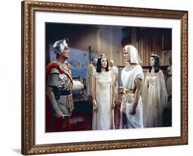 L'egyptien (THE EGYPTIAN) by Michael Curtiz with Victor Mature, Gene Tierney and Michael Wilding, 1-null-Framed Photo