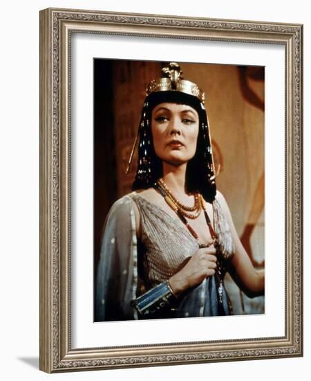 L' Egyptien the Egyptian De Michaelcurtiz Avec Anitra Stevens 1954-null-Framed Photo