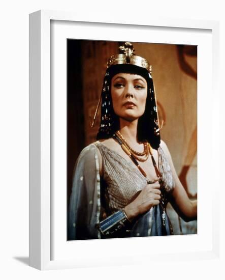 L' Egyptien the Egyptian De Michaelcurtiz Avec Anitra Stevens 1954-null-Framed Photo