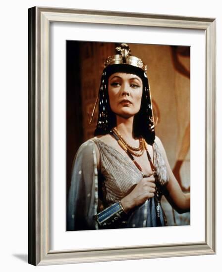 L' Egyptien the Egyptian De Michaelcurtiz Avec Anitra Stevens 1954-null-Framed Photo