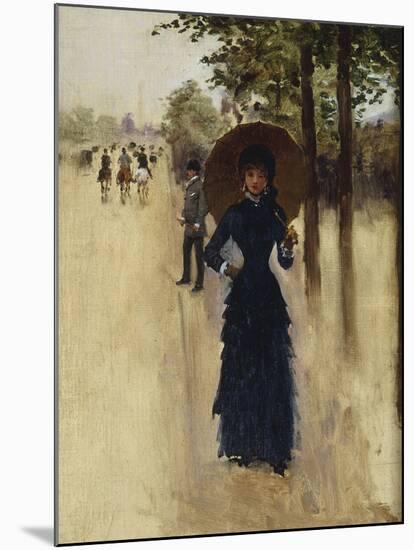 L'Elegante-Jean Béraud-Mounted Giclee Print