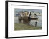 L'embarcadere sur la Seine-Frank Myers Boggs-Framed Premium Giclee Print