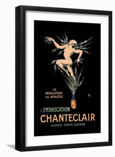 L'Embrocation Chanteclair-Mich (Michel Liebeaux)-Framed Art Print