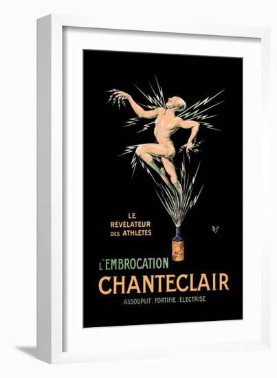 L'Embrocation Chanteclair-Mich (Michel Liebeaux)-Framed Art Print