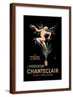 L'Embrocation Chanteclair-Mich (Michel Liebeaux)-Framed Art Print