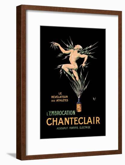 L'Embrocation Chanteclair-Mich (Michel Liebeaux)-Framed Art Print