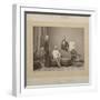 L'empereur François Joseph 1er (1830-1916), l'archiduc Charles-Louis, l'archiduc Louis-Victor,-Ludwig Angerer-Framed Giclee Print