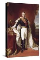 L'empereur Napoléon III (1808-1873) en pied-Franz Xaver Winterhalter-Stretched Canvas