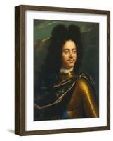 L'empereur Pierre I Le Grand - Portrait of Emperor Peter I the Great (1672-1725), by Schalcken, God-Godfried Schalken Or Schalcken-Framed Giclee Print